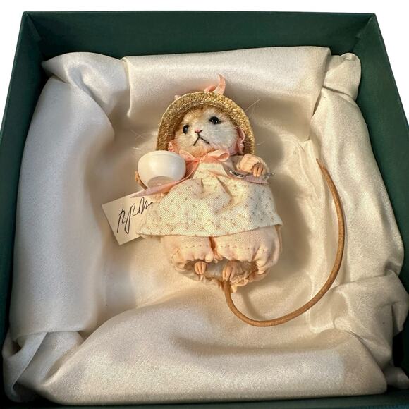 R John Wright #027 of 150 Mice Little Miss Muffet Mother Goose Series Complete - Picture 1 of 6